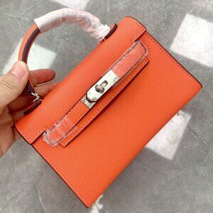 Women's Trendy Genuine Leather Mini Handbag